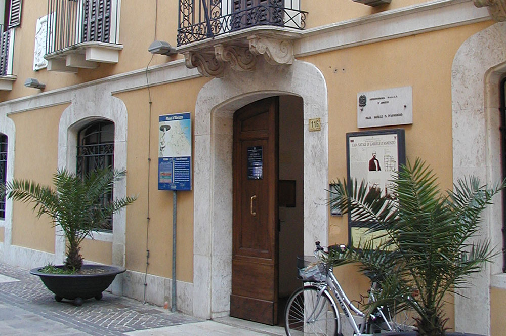 Birthplace of Gabriele D’Annunzio